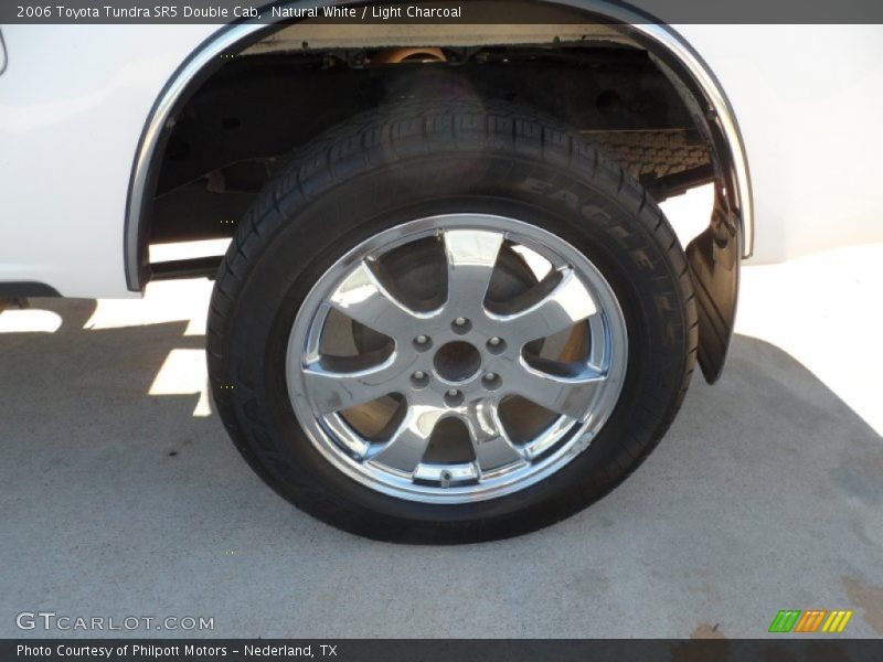 Natural White / Light Charcoal 2006 Toyota Tundra SR5 Double Cab