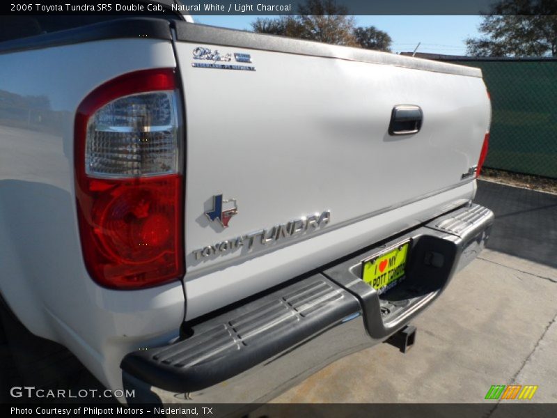 Natural White / Light Charcoal 2006 Toyota Tundra SR5 Double Cab