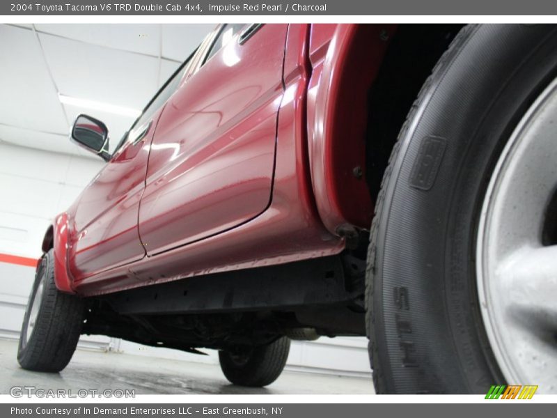Impulse Red Pearl / Charcoal 2004 Toyota Tacoma V6 TRD Double Cab 4x4