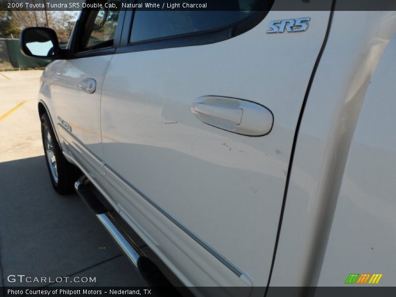 Natural White / Light Charcoal 2006 Toyota Tundra SR5 Double Cab