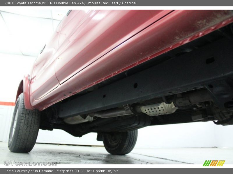 Impulse Red Pearl / Charcoal 2004 Toyota Tacoma V6 TRD Double Cab 4x4