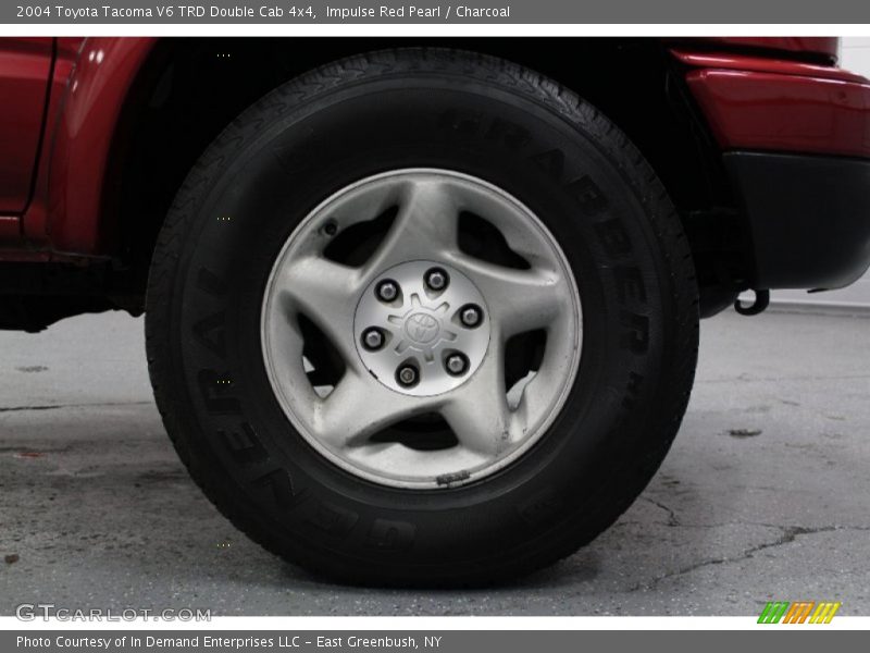 Impulse Red Pearl / Charcoal 2004 Toyota Tacoma V6 TRD Double Cab 4x4