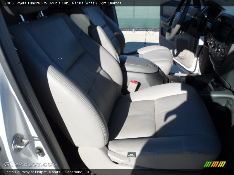 Natural White / Light Charcoal 2006 Toyota Tundra SR5 Double Cab