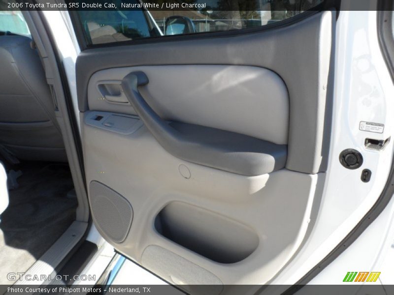 Natural White / Light Charcoal 2006 Toyota Tundra SR5 Double Cab