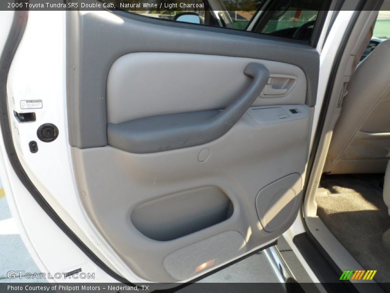Natural White / Light Charcoal 2006 Toyota Tundra SR5 Double Cab