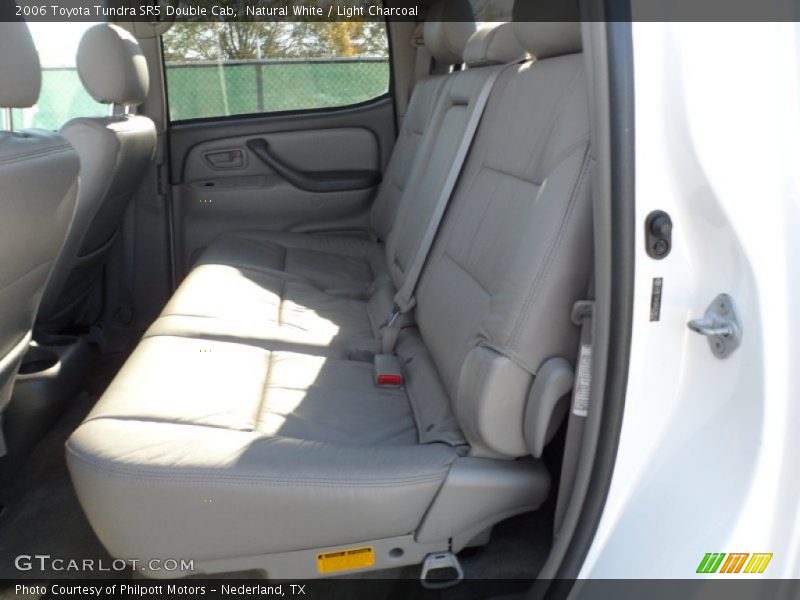 Natural White / Light Charcoal 2006 Toyota Tundra SR5 Double Cab