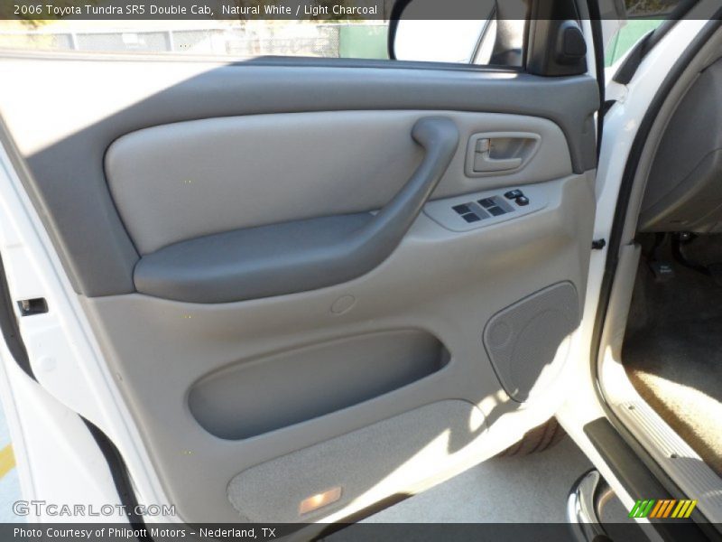 Natural White / Light Charcoal 2006 Toyota Tundra SR5 Double Cab
