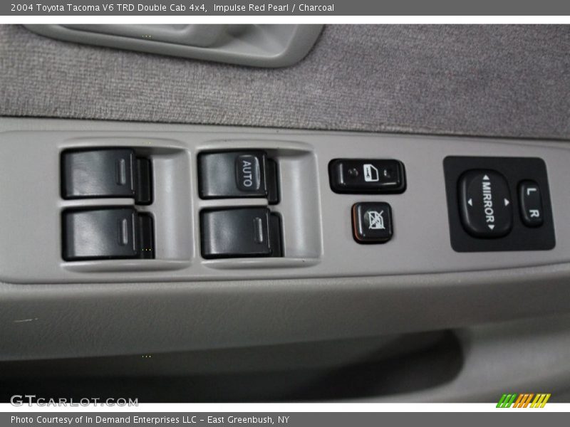 Impulse Red Pearl / Charcoal 2004 Toyota Tacoma V6 TRD Double Cab 4x4