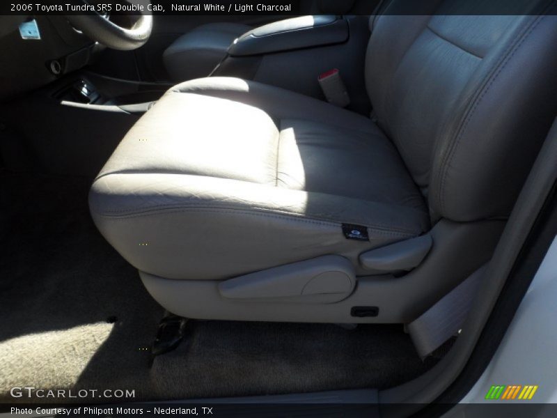 Natural White / Light Charcoal 2006 Toyota Tundra SR5 Double Cab