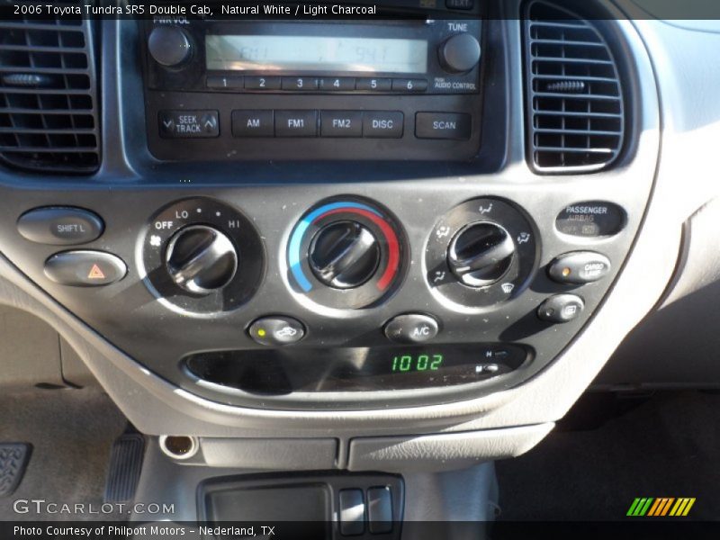 Natural White / Light Charcoal 2006 Toyota Tundra SR5 Double Cab
