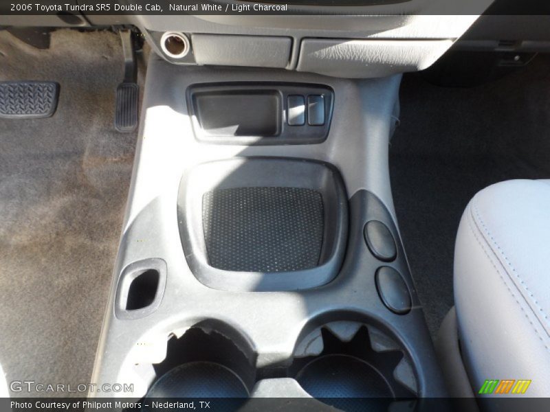 Natural White / Light Charcoal 2006 Toyota Tundra SR5 Double Cab
