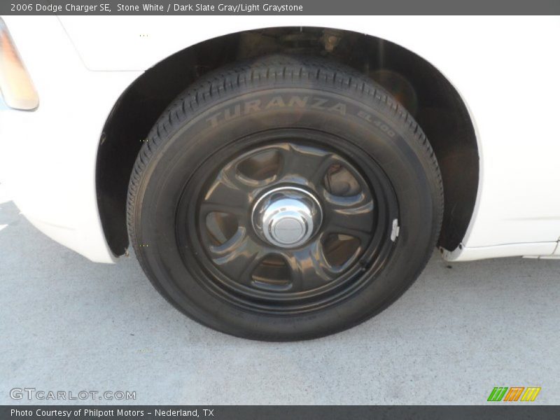 Stone White / Dark Slate Gray/Light Graystone 2006 Dodge Charger SE