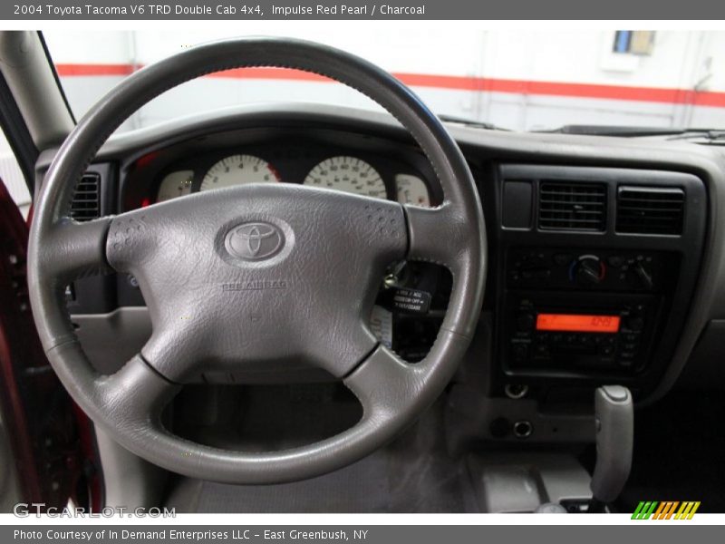 Impulse Red Pearl / Charcoal 2004 Toyota Tacoma V6 TRD Double Cab 4x4
