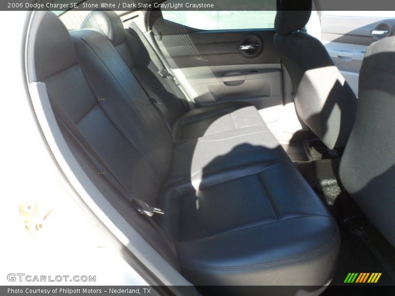 Stone White / Dark Slate Gray/Light Graystone 2006 Dodge Charger SE