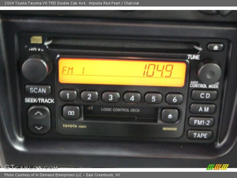 Impulse Red Pearl / Charcoal 2004 Toyota Tacoma V6 TRD Double Cab 4x4