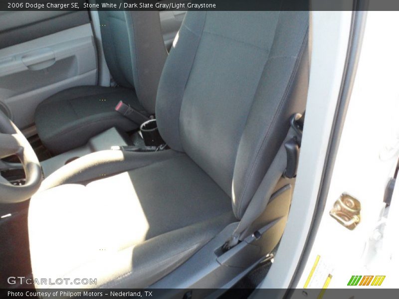 Stone White / Dark Slate Gray/Light Graystone 2006 Dodge Charger SE