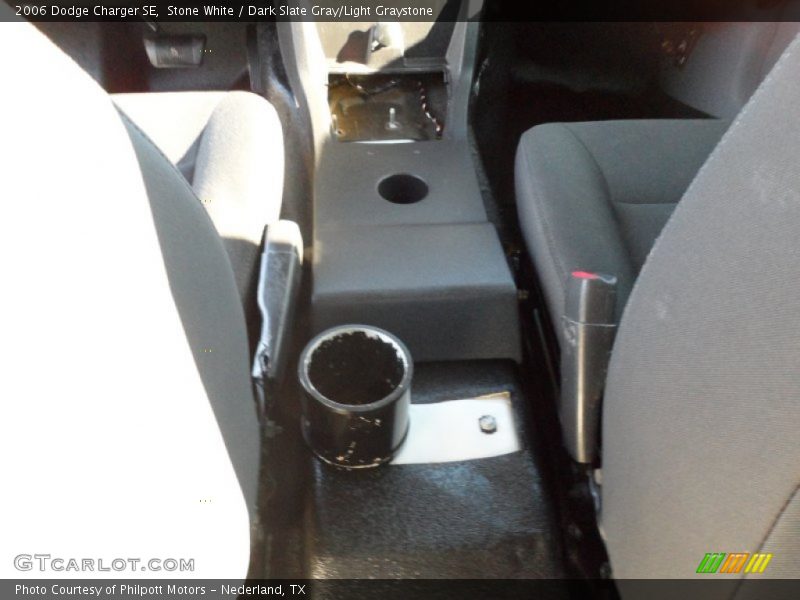 Stone White / Dark Slate Gray/Light Graystone 2006 Dodge Charger SE