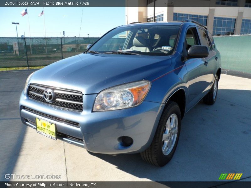 Pacific Blue Metallic / Ash 2006 Toyota RAV4