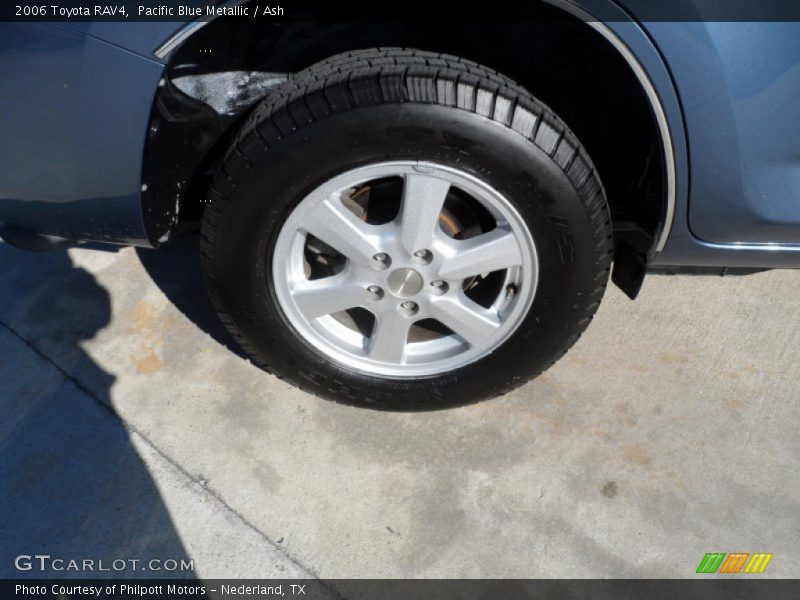 Pacific Blue Metallic / Ash 2006 Toyota RAV4