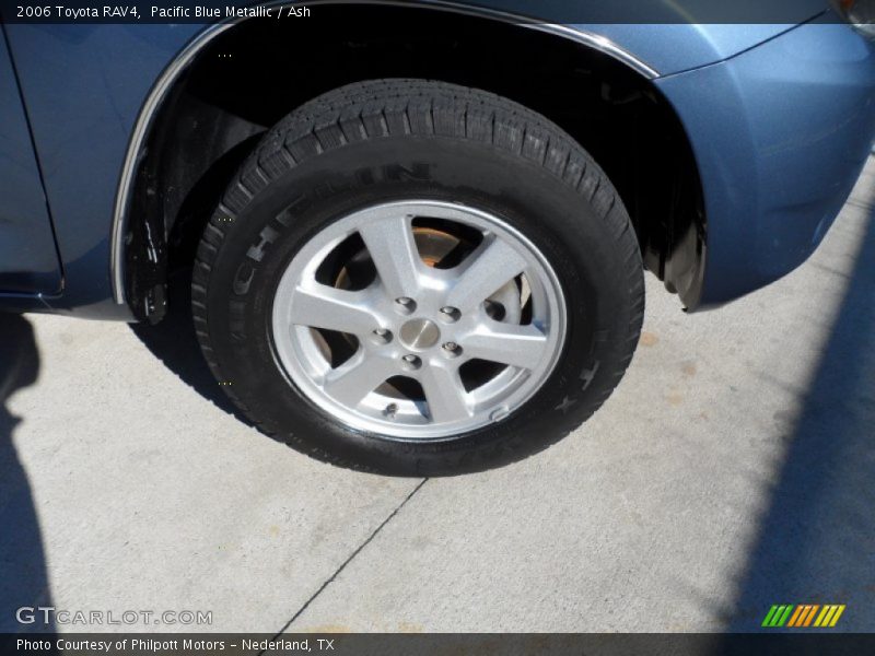 Pacific Blue Metallic / Ash 2006 Toyota RAV4