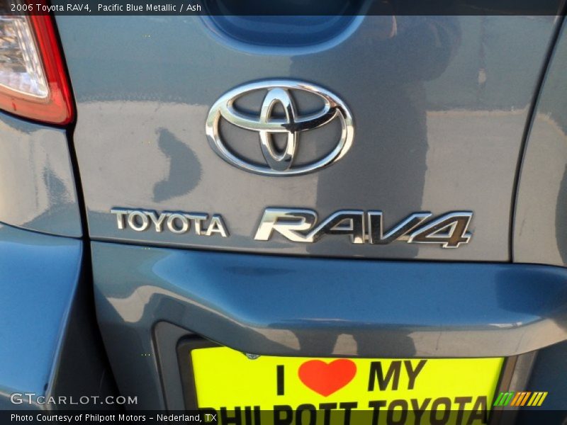 Pacific Blue Metallic / Ash 2006 Toyota RAV4