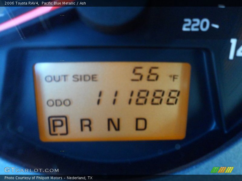Pacific Blue Metallic / Ash 2006 Toyota RAV4
