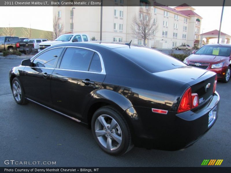 Black Granite Metallic / Ebony 2011 Chevrolet Malibu LT