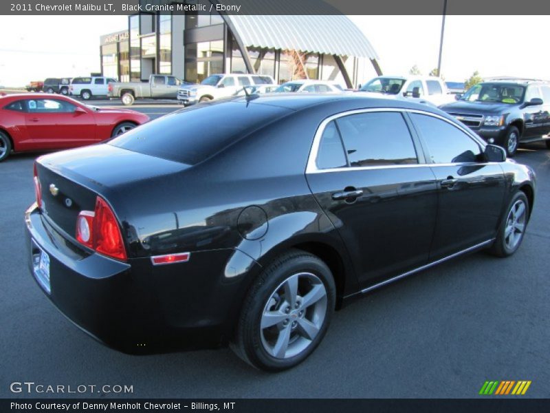 Black Granite Metallic / Ebony 2011 Chevrolet Malibu LT