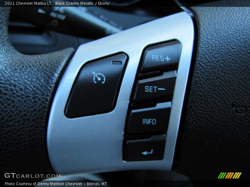 Black Granite Metallic / Ebony 2011 Chevrolet Malibu LT
