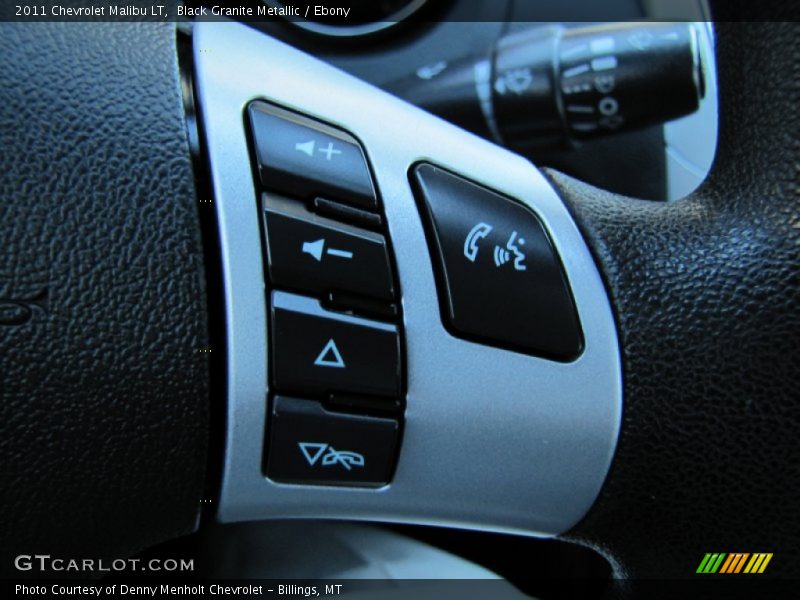 Black Granite Metallic / Ebony 2011 Chevrolet Malibu LT