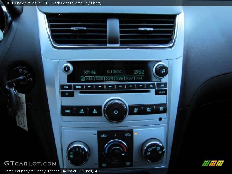 Black Granite Metallic / Ebony 2011 Chevrolet Malibu LT