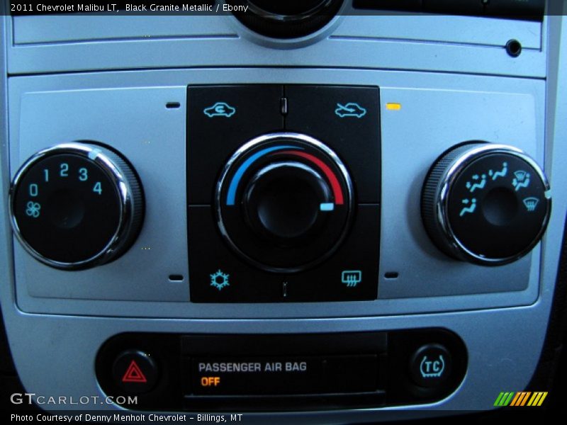 Black Granite Metallic / Ebony 2011 Chevrolet Malibu LT