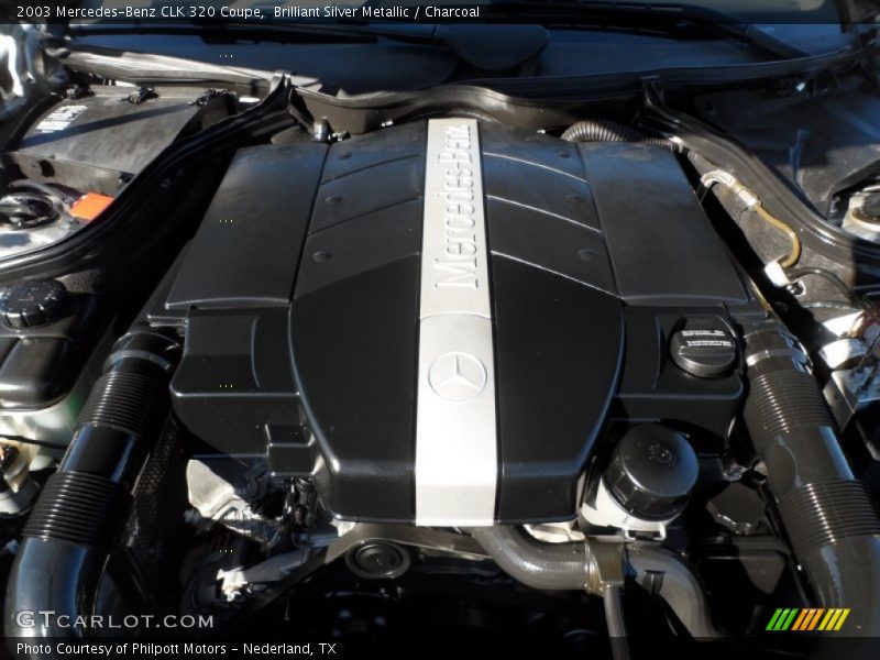  2003 CLK 320 Coupe Engine - 3.2 Liter SOHC 18-Valve V6