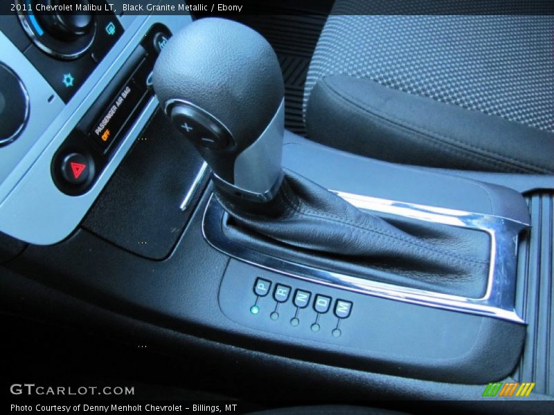 Black Granite Metallic / Ebony 2011 Chevrolet Malibu LT