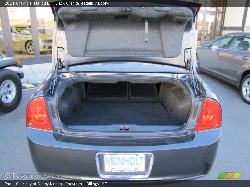 Black Granite Metallic / Ebony 2011 Chevrolet Malibu LT