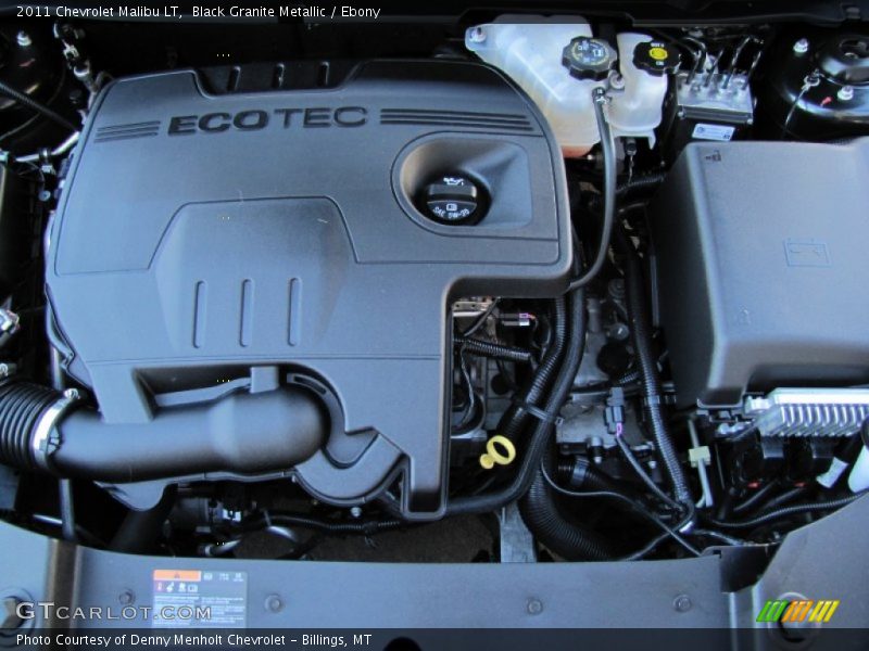 Black Granite Metallic / Ebony 2011 Chevrolet Malibu LT