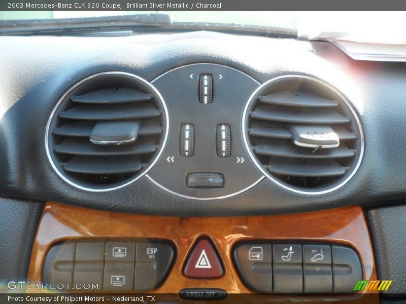 Controls of 2003 CLK 320 Coupe