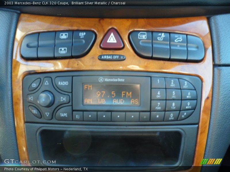 Controls of 2003 CLK 320 Coupe