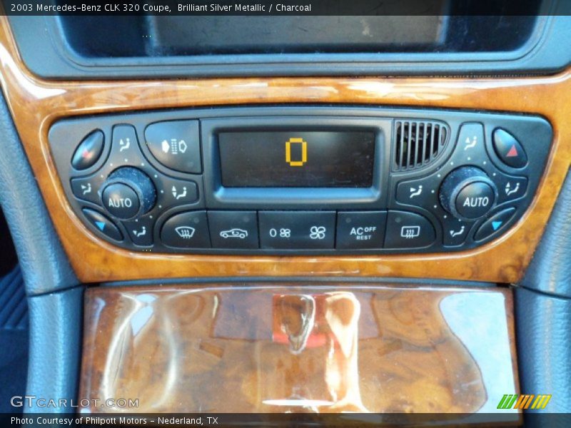 Controls of 2003 CLK 320 Coupe