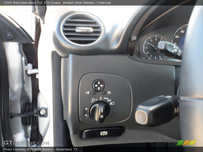 Controls of 2003 CLK 320 Coupe