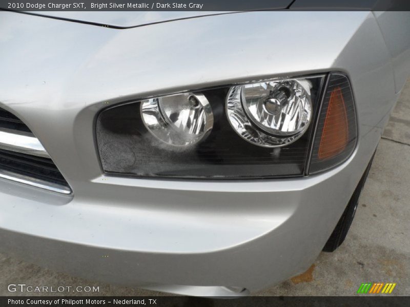 Bright Silver Metallic / Dark Slate Gray 2010 Dodge Charger SXT