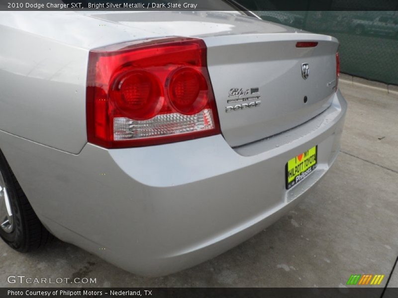 Bright Silver Metallic / Dark Slate Gray 2010 Dodge Charger SXT