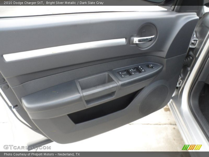 Bright Silver Metallic / Dark Slate Gray 2010 Dodge Charger SXT