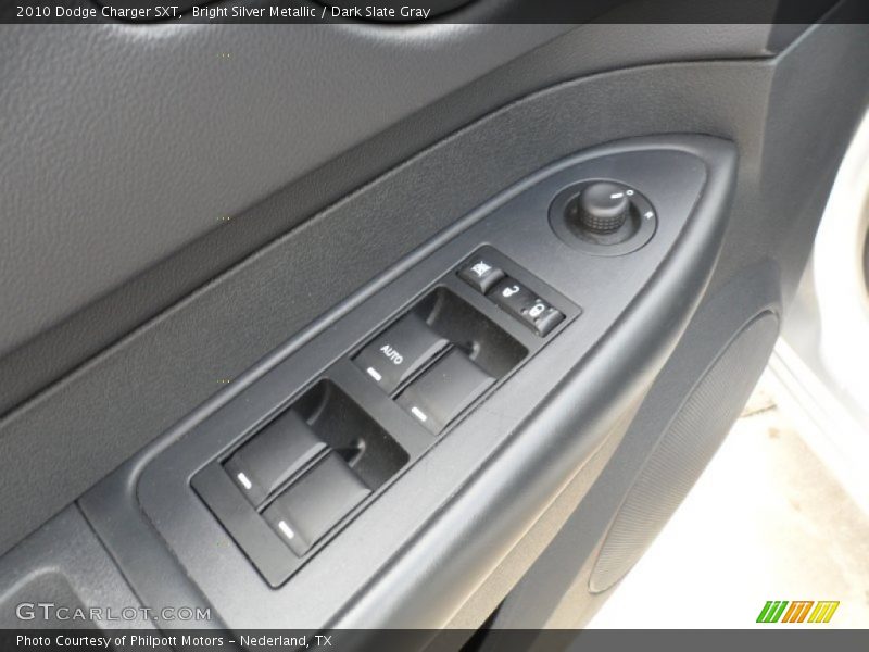 Bright Silver Metallic / Dark Slate Gray 2010 Dodge Charger SXT