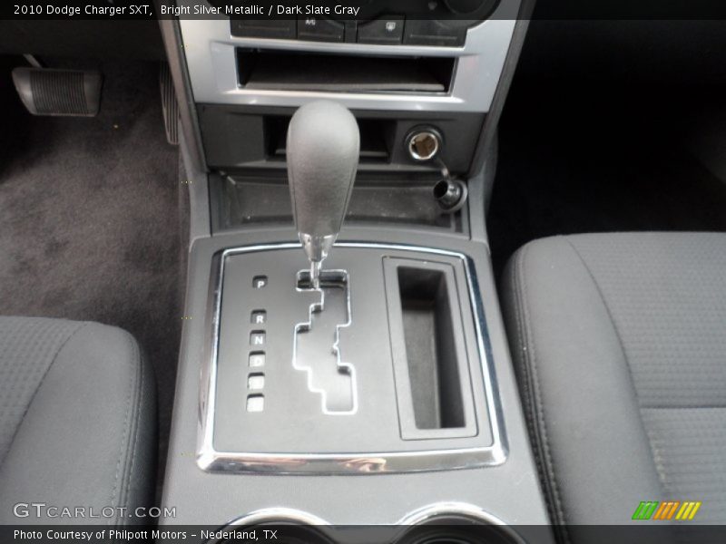 Bright Silver Metallic / Dark Slate Gray 2010 Dodge Charger SXT