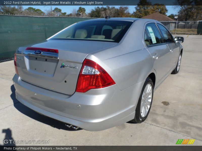  2012 Fusion Hybrid Ingot Silver Metallic