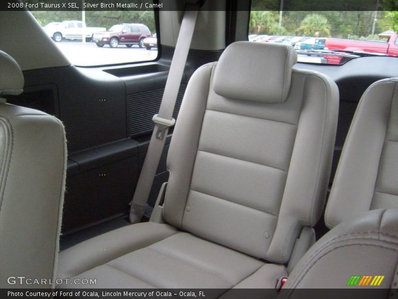 Silver Birch Metallic / Camel 2008 Ford Taurus X SEL