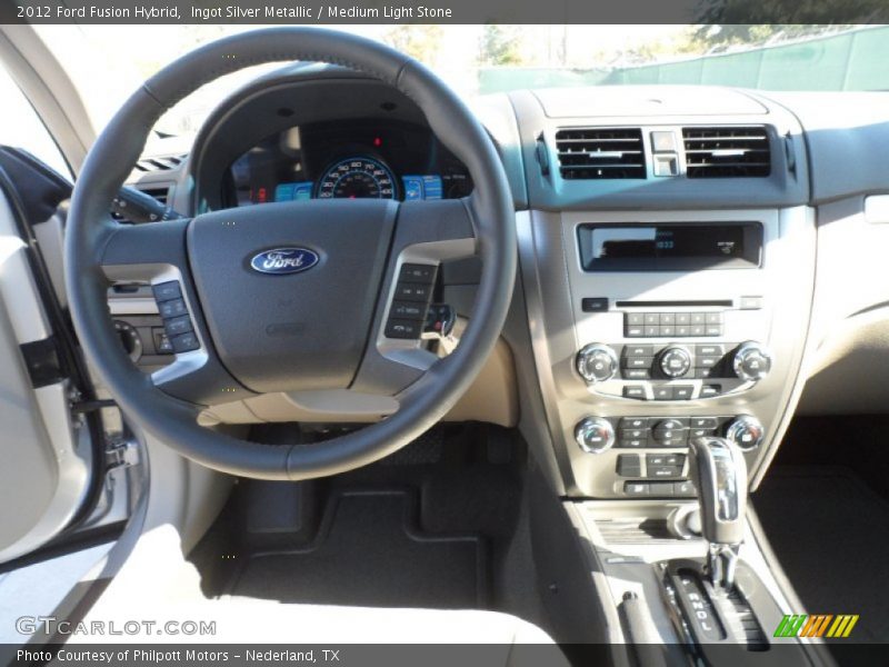 Dashboard of 2012 Fusion Hybrid