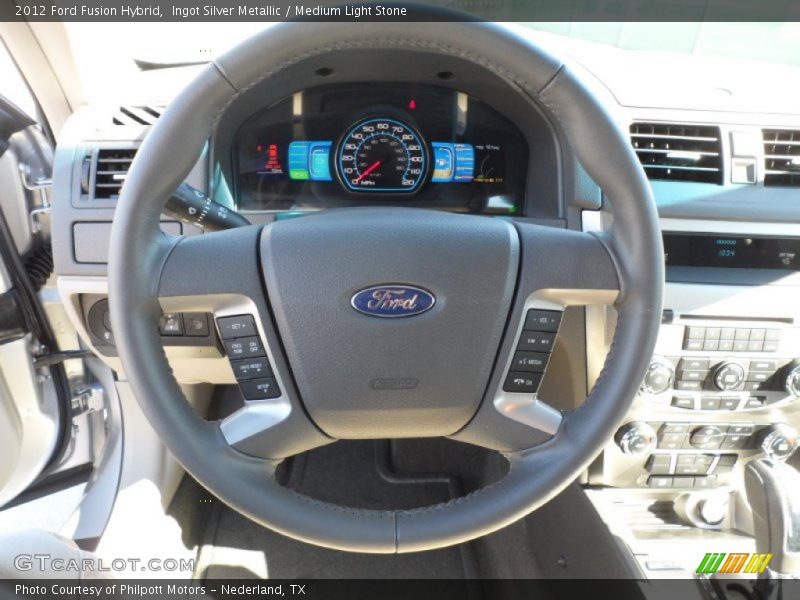  2012 Fusion Hybrid Steering Wheel