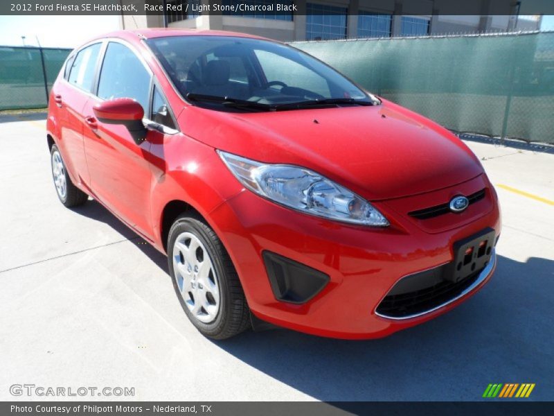 Front 3/4 View of 2012 Fiesta SE Hatchback